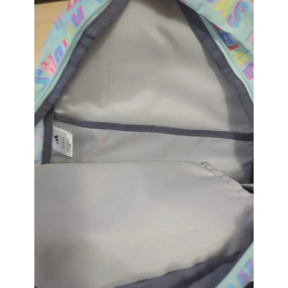 ADIDAS BTS Originator Backpack Unisex Semi Flash Aqua Pink Spark Logos New